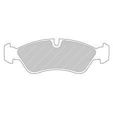 Ferodo DS3000 remblokken voor DAEWOO Espero 1.5 i GLXi 16V 04.95 - remklauw ATE - F-CP584R - FCP584R - 3661768069288