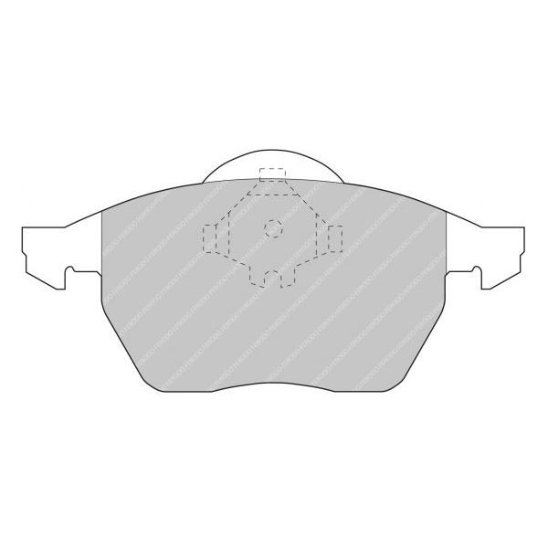 Plaquettes de Frein Ferodo DS2500 Avant Audi S3 / A4 Volkswagen Golf 4 - F-CP590H - FCP590H - 3661768069318