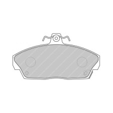 Ferodo DS2500 remblokken voor HONDA Civic 1.6 EE9 16V 01.90 - 10.91 remklauw AKEBONO - F-CP613H - FCP613H - 3661768069417