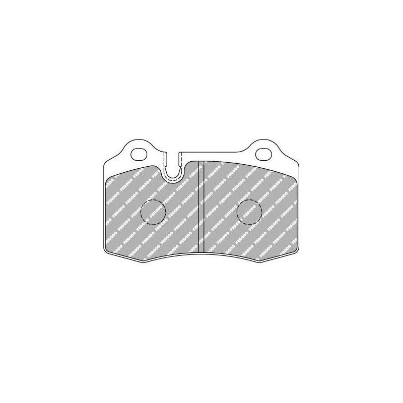 Ferodo DS2500 remblokken voor ALFA ROMEO 156 3.2 GTA 03.02 - 08.03 remklauw BREMBO - F-CP721H - FCP721H - 3661768069516