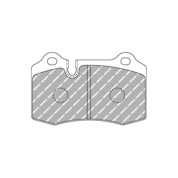 Ferodo DS2500 Front Brake Pads Lancia Delta Evo/ Peugeot 406 V6/ Renault Clio T/ Brembo - F-CP721H - FCP721H - 3661768069516