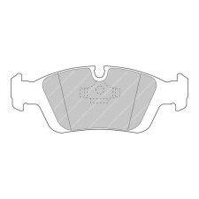 Ferodo DS2500 remblokken voor BMW 3 Serie 316i 09.90 - 12.98 remklauw ATE - F-CP725H - FCP725H - 3661768069530