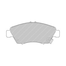 Ferodo DS3000 remblokken voor AUDI Coupe 2.0 08.92 - 12.96 AKEBONO remklauw - F-CP776R - FCP776R - 3661768069714