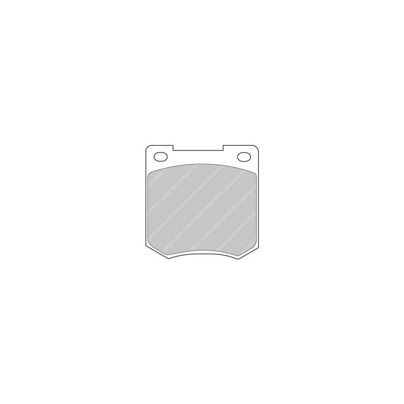 Ferodo DS2500 remblokken achter voor CITROEN Saxo 1.6 Kit car, Super 1600 01.97 - LUCAS/TRW remklauw - F-CP810H - FCP810H - 3661768069820