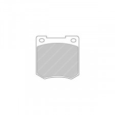 Plaquettes de frein Ferodo DS2500 arrière pour CITROEN Saxo 1.6 Kit car, Super 1600 01.97 -  étrier LUCAS/TRW