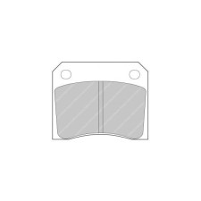 Ferodo DS2500 achterremblokken voor AC 428 4.1 01.67 - 12.74 LUCAS/TRW remklauw - F-CP815H - FCP815H - 3661768324011