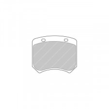 Plaquettes de frein Ferodo DS2500 arrière pour CATERHAM stock AP up-grade  01.97 -  étrier LOCKHEED