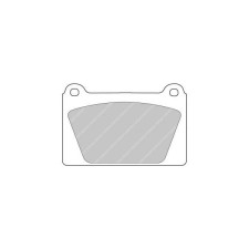 Ferodo DS3000 remblokken voor RELIANT Scimitar 1.3 SS1 02.85 - 01.90 LOCKHEED remklauw - F-CP840R - FCP840R - 3661768069929