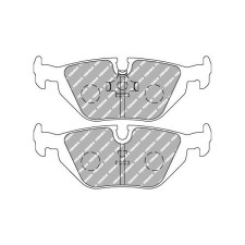 Ferodo DS2500 remblokken achter voor BMW 3 Serie 316i 09.90 - 12.98 remklauw ATE - F-CP850H - FCP850H - 3661768069950