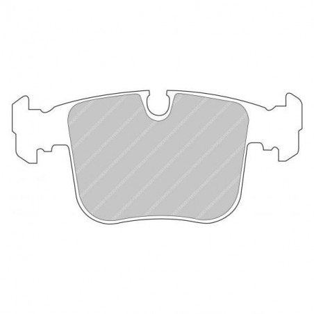 Plaquettes de Frein Ferodo DS2500 Avant BMW 850 CSI 1990