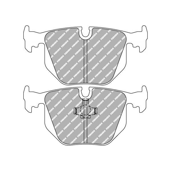 Ferodo DS2500 remblokken achter voor BMW M3 3.2 i M3 04.95 - 04.99 remklauw ATE - F-CP857H - FCP857H - 3661768069998