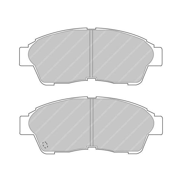 Ferodo DS2500 Front Brake Pads Toyota Celica - F-CP867H - FCP867H - 3661768070031