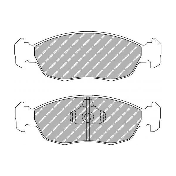 Plaquettes de Frein Ferodo DS2500 Avant Peugeot 306 D / 106 1.6 Citroën Saxo - F-CP876H - FCP876H - 3661768070048