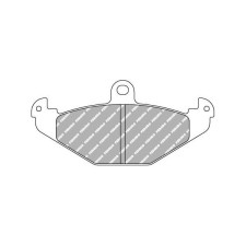 Ferodo DS2500 remblokken achter voor DODGE Viper 8.0 (US) 01.92 - 12.99 remklauw BREMBO - F-CP878H - FCP878H - 3661768070062