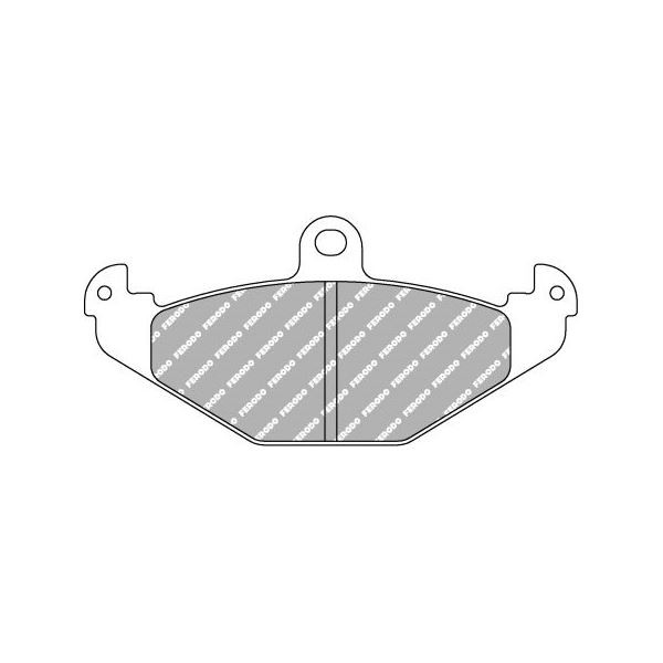 Ferodo DS2500 Rear Brake Pads Dodge / Renault - F-CP878H - FCP878H - 3661768070062