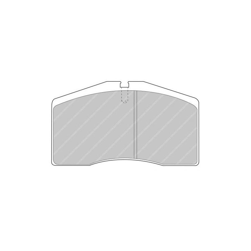 Ferodo DS2500 voorremblokken voor AUDI A8 2.5 TDi 06.00 - 10.02 remklauw ATE - F-CP891H - FCP891H - 3661768284865