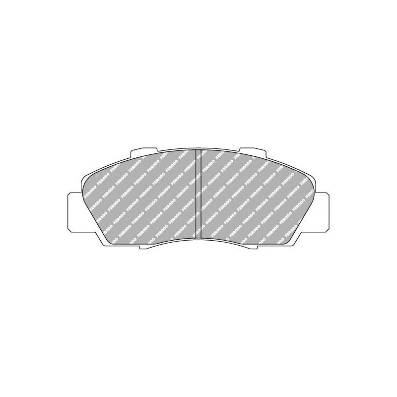 Ferodo DS3000 remblokken voor ACURA CL 6 cilinder 3.0 L 01.97 - 12.99 remklauw AKEBONO - F-CP905R - FCP905R - 3661768070123