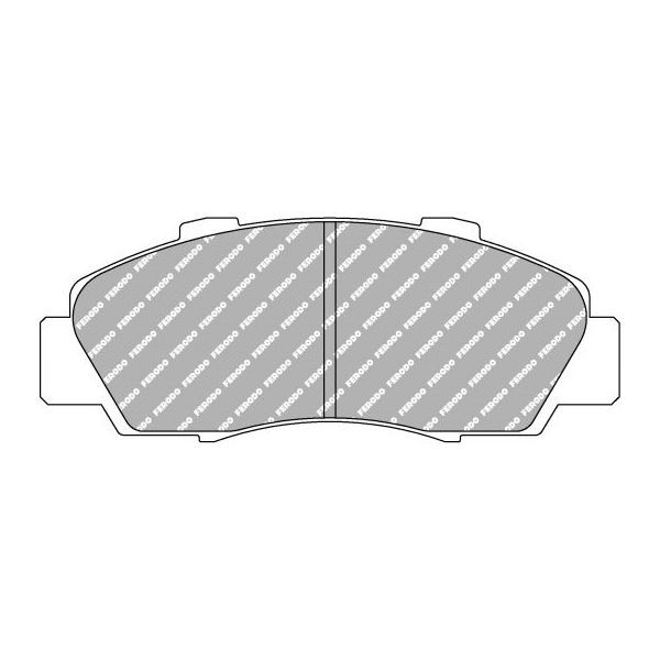 Ferodo DS2500 Front Brake Pads Honda NSX / Civic - F-CP905R - FCP905R - 3661768070123