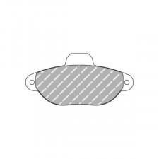 Plaquettes de frein Ferodo DS2500 avant pour FIAT Cinquecento 0.7 03.92 - 09.94 étrier BENDIX