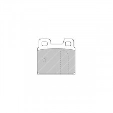 Plaquettes de frein Ferodo DS2500 arrière pour ALFA ROMEO 75 1.6 09.90 - 12.92 étrier ATE
