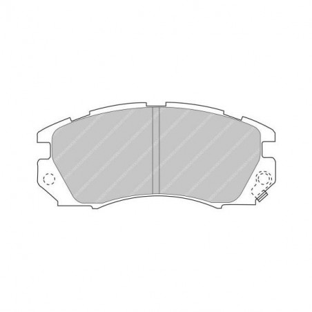 Plaquettes de Frein Ferodo DS2500 Avant Subaru Impreza / Legacy