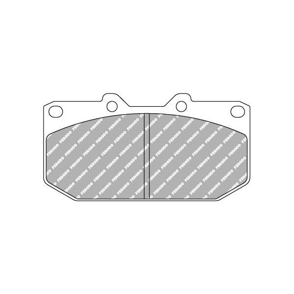 Ferodo DS2500 Front Brake Pads Subaru 1999 / WRX except STI - F-CP986R - FCP986R - 3661768070253