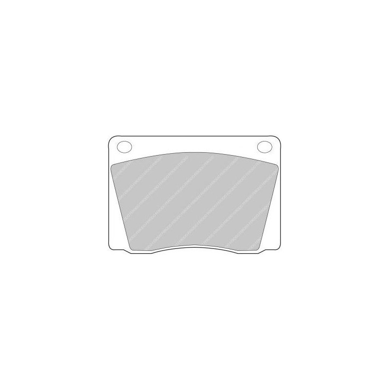 Ferodo DS3000 voorremblokken voor AC 428 4.1 01.67 - 12.74 LUCAS/TRW remklauw - F-CP9R - FCP9R - 3661768070284