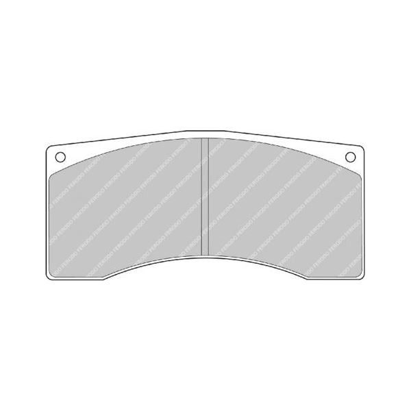 Plăcuțe de frână Ferodo DS2500 față pentru CITROEN DS3 1.6 THP 155 01.13 – etrier de frână ALCON - F-RP1077H - FRP1077H - 3661768070345