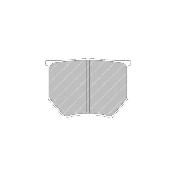 Pastiglie di Freno Ferodo DS2500 Pinza AP Racing  - F-RP202H - FRP202H - 3661768438879