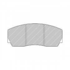 Plaquettes de frein Ferodo DS2500 arrière pour CHEVROLET CORVETTE C6.R FIA GT3 01.05 -  étrier BREMBO