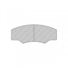 Plaquettes de frein Ferodo DS2500 avant pour CITROEN Saxo 1.6 Challenge 02.96 -