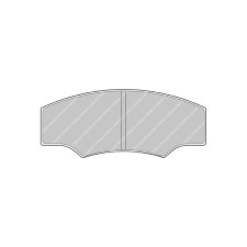 Plăcuțe de frână Ferodo DS3000 față pentru CITROEN Saxo 1.6 Challenge 02.96 - - F-RP218R - FRP218R - 3661768070499