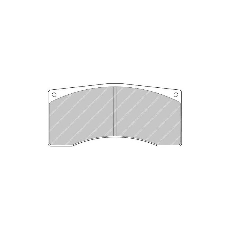 Ferodo DS2500 remblokken voor CITROEN Saxo 1.6 Kit car, Super 1600 01.97 - Voorremmen - F-RP302H - FRP302H - 3661768440582