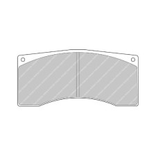 Ferodo DS3000 voorremblokken voor CITROEN Saxo 1.6 Kit car, Super 1600 01.97 - E.V.T - F-RP302R - FRP302R - 3661768070628