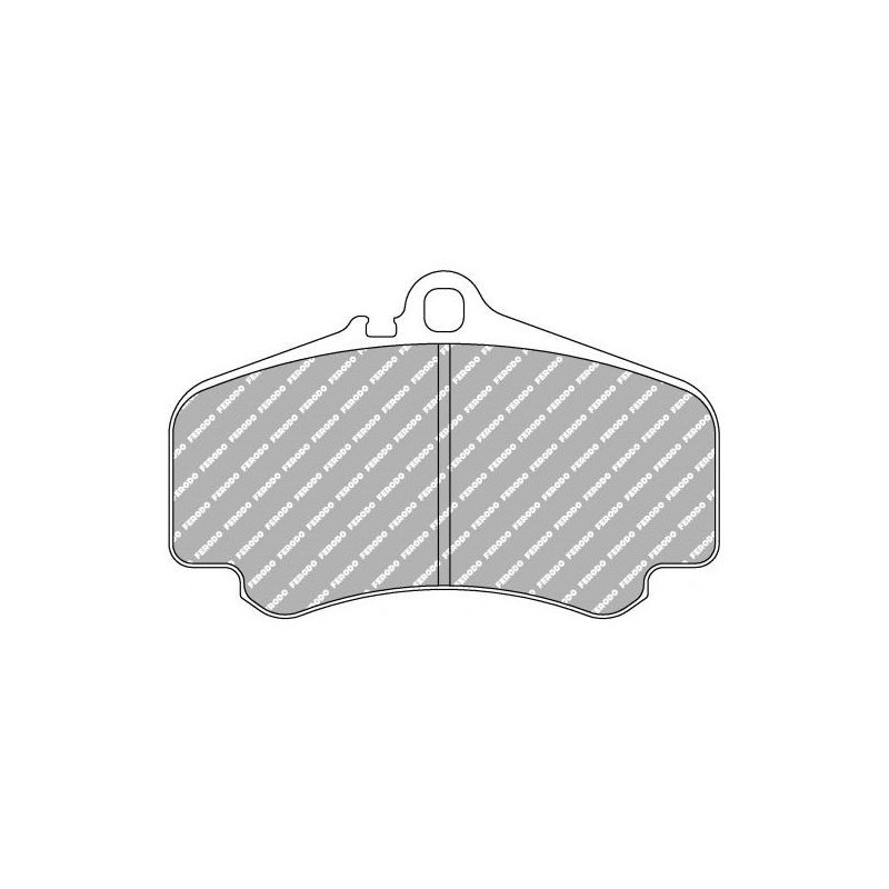 Ferodo DS2500 remblokken voor PORSCHE 911 3.6 Carrera 4S 02.03 - 08.05 remklauw BREMBO - F-RP3050H - FRP3050H - 3661768070673