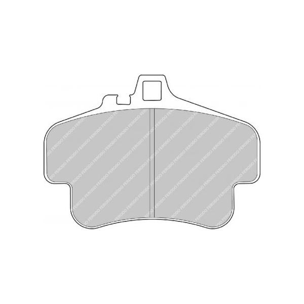 Plaquettes de Frein Ferodo DS3000 Arrière Porsche 996 - F-RP3051H - FRP3051H - 3661768070697