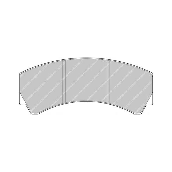 Plăcuțe de frână Ferodo DS3000, etrier AP Racing CP2279D42 - F-RP3073R - FRP3073R - 3661768070765
