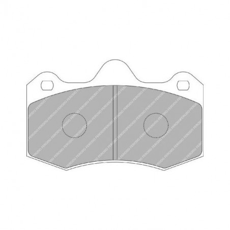 Plaquettes de Frein Ferodo DS3000 Etrier Avant Renault Clio V6 Montage AP