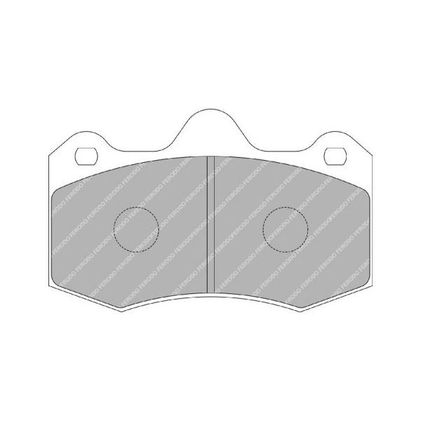 Plaquettes de Frein Ferodo DS3000 Etrier Avant Renault Clio V6 Montage AP - F-RP3083H - FRP3083H - 3661768324332