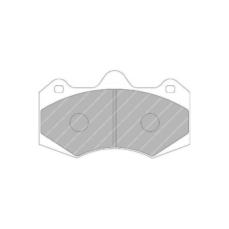 Ferodo DS3000 remblokken voor ASTON MARTIN Vanquish 5.9 (AP remklauw) 01.01 - 12.04 remklauw AP RACING - F-RP3084R - FRP3084R - 3661768324363