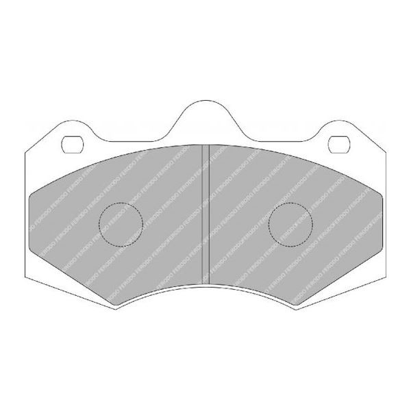 Ferodo DS3000 Front Brake Pads Caliper AP Subaru STi - F-RP3084R - FRP3084R - 3661768324363