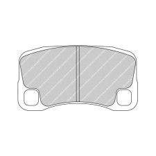 Ferodo DS2500 remblokken achter voor PORSCHE 911 3.6 GT2 09.07 - remklauw BREMBO - F-RP3095H - FRP3095H - 3661768322000