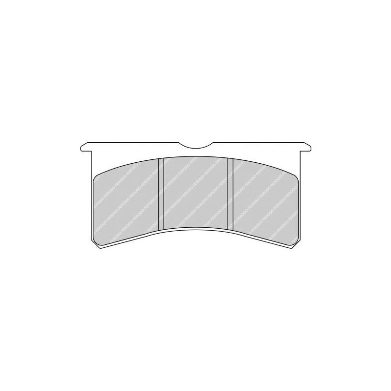 Ferodo DS3000 remblokken voor FORD Fiesta R2 (Gravel) 10.09 - remklauw AP RACING - F-RP3097R - FRP3097R - 3661768335482