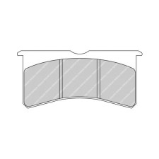 Ferodo DS3000 remblokken voor FORD Fiesta R2 (Gravel) 10.09 - remklauw AP RACING - F-RP3097R - FRP3097R - 3661768335482