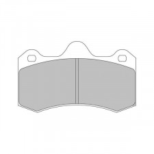 Plaquettes de frein Ferodo DS2500 avant pour PEUGEOT 207 Rally R3 01.09 -  étrier AP RACING