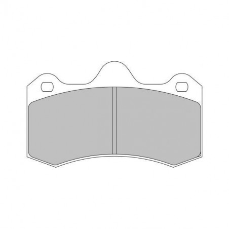 Ferodo DS 2500 brake pads front for PEUGEOT 207 Rally R3 01.09 -  caliper AP RACING