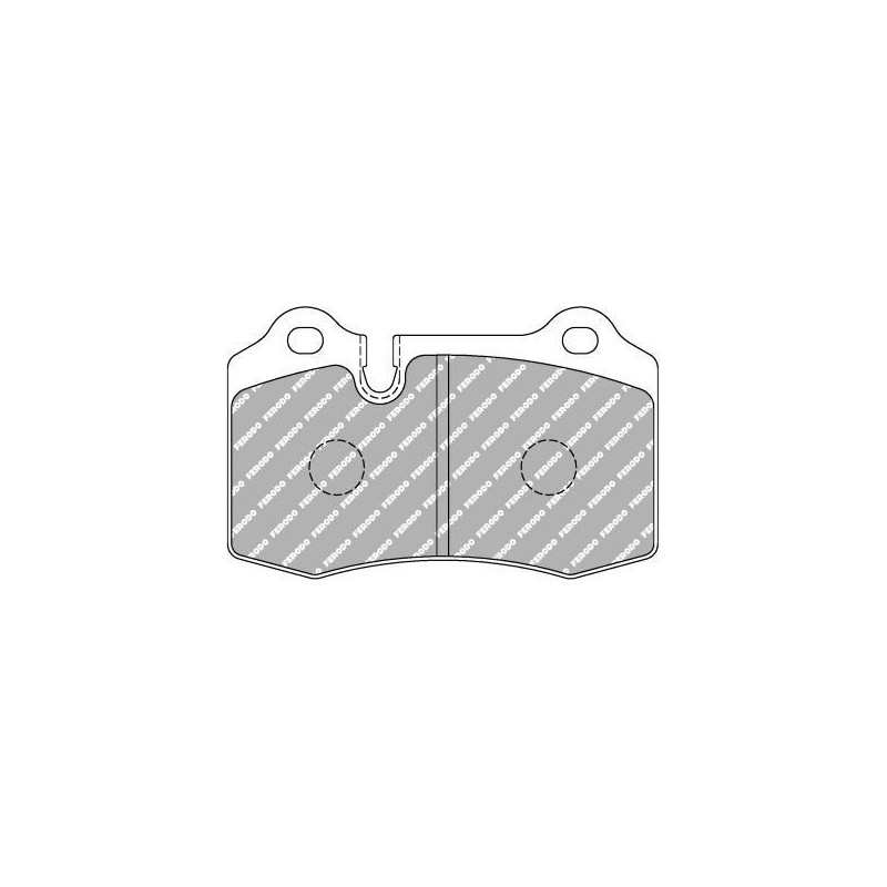 Ferodo DS2500 remblokken achter voor ASTON MARTIN DB7 5.9 01.99 - remklauw BREMBO - F-RP3109H - FRP3109H - 3661768388723