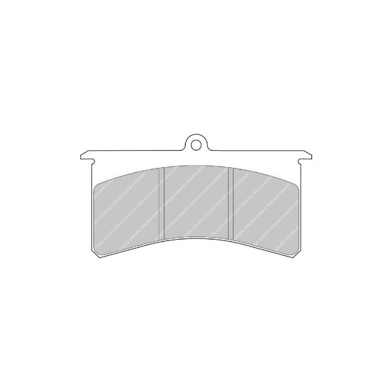 Ferodo DS2500 remblokken voor OPEL Adam Rallye R2 01.14 - - F-RP501H - FRP501H - 3661768070857