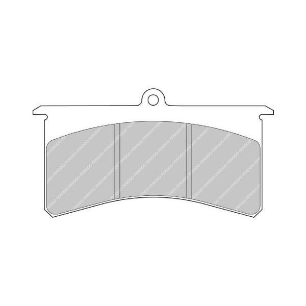 Pastiglie Freno Ferodo DS3000 Wilwood Superlite - F-RP501H - FRP501H - 3661768070857