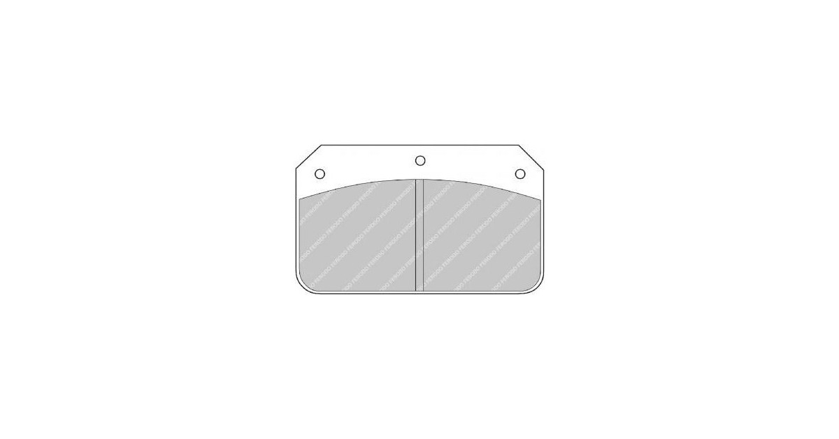 Plaquettes de Frein Ferodo DS4003 Wilwood Dynalite